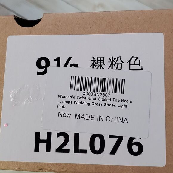 NEW ZBY Twist Knot Closed Pointed Toe D'Orsay Pumps High Stiletto Heels Shoes 9½ - Picture 7 of 9